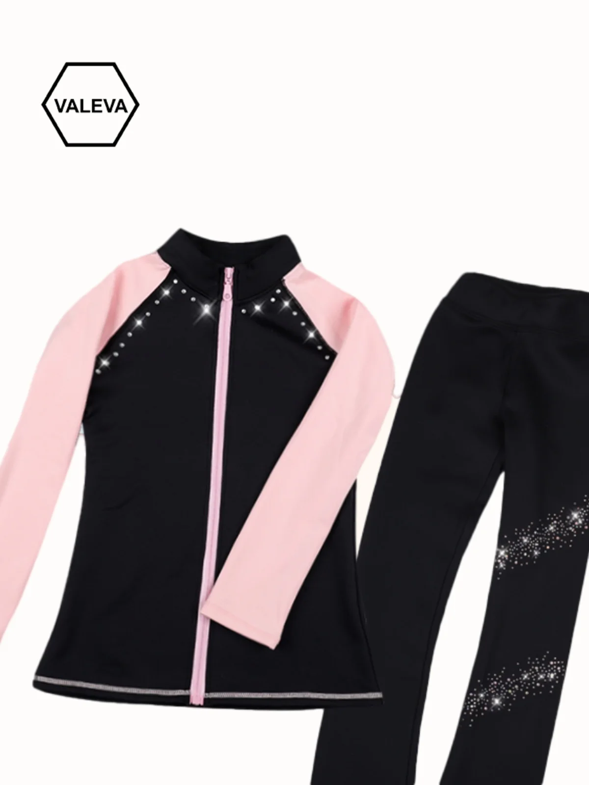 

Thiened Ice Skating orms Children's Figure Skating Training Pants Girls' Ice Skating Training Outfits Performance Trousers