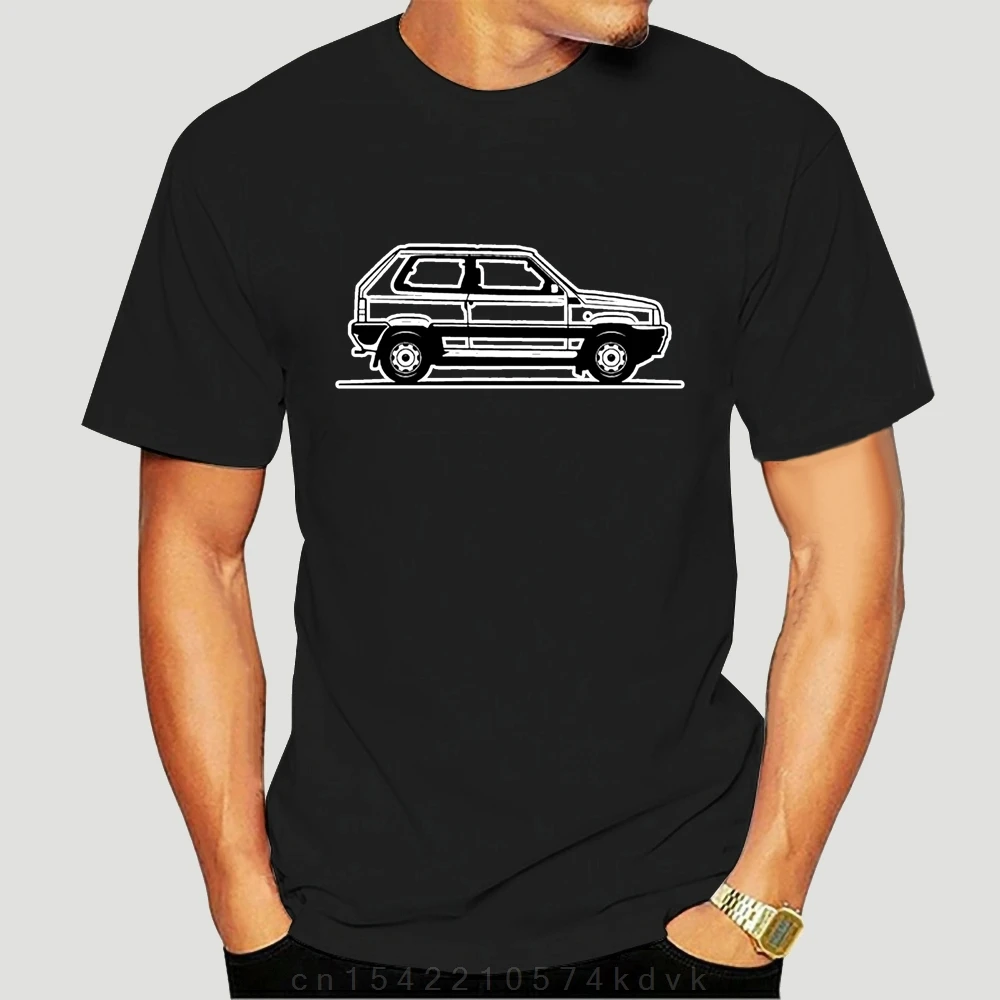 Motorholics Mens Original Sketch FIAT PANDA 4X4 T-Shirt S - 5XL 4153X