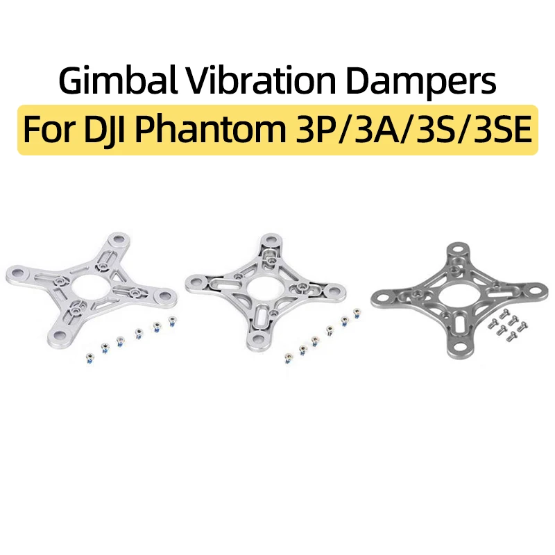 For DJI Phantom 3 Advanced/3 Standard/3 Professional/3 SE Drone Gimbal Vibration Dampers Plate Shock-absorbing Board Accessories