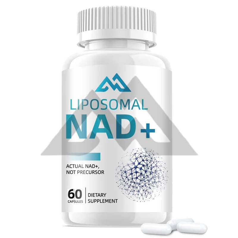 อาหารเสริม NAD+แคปซูล: Super Liposomal Resveratrol ช่วยเพิ่มความอดทนของสุขภาพเซลล์ รองรับริ้วรอยที่ดีต่อสุขภาพ 1500 มก. 60 แคปซูล