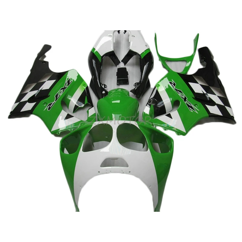 Popular Motorcycle fairings Kits Fit For Kawasaki Ninja ZX7R 1996-2003 Fashion Green Black White Fairing ninja ZX 7R 96-03 TY73