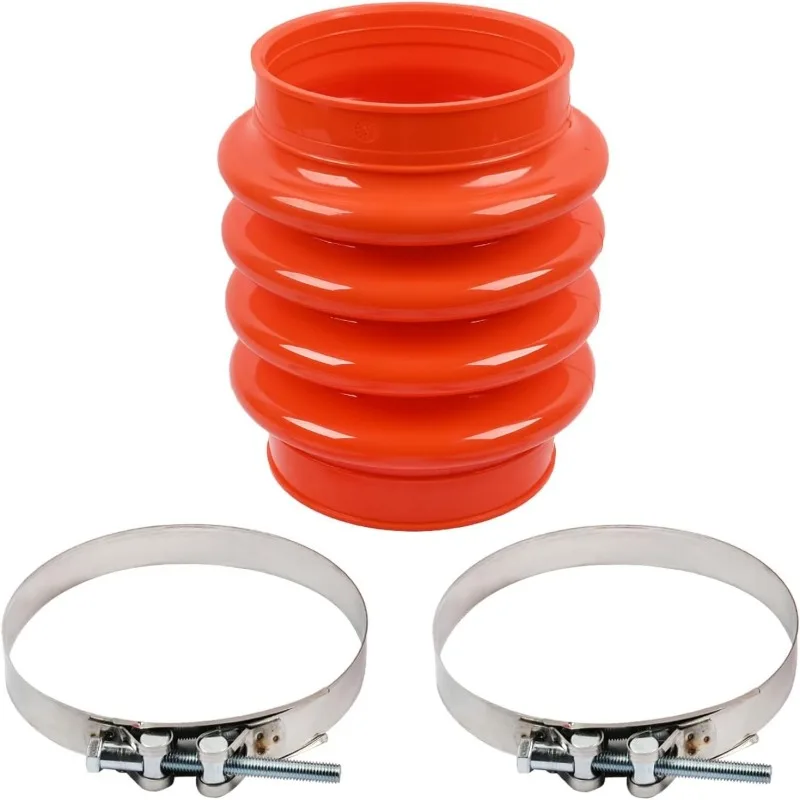 

Защитный кожух сильфона и 2 зажима 4451611, совместимые с Multiquip Mikasa MT70 MT75, высококачественная прецизионная обработка