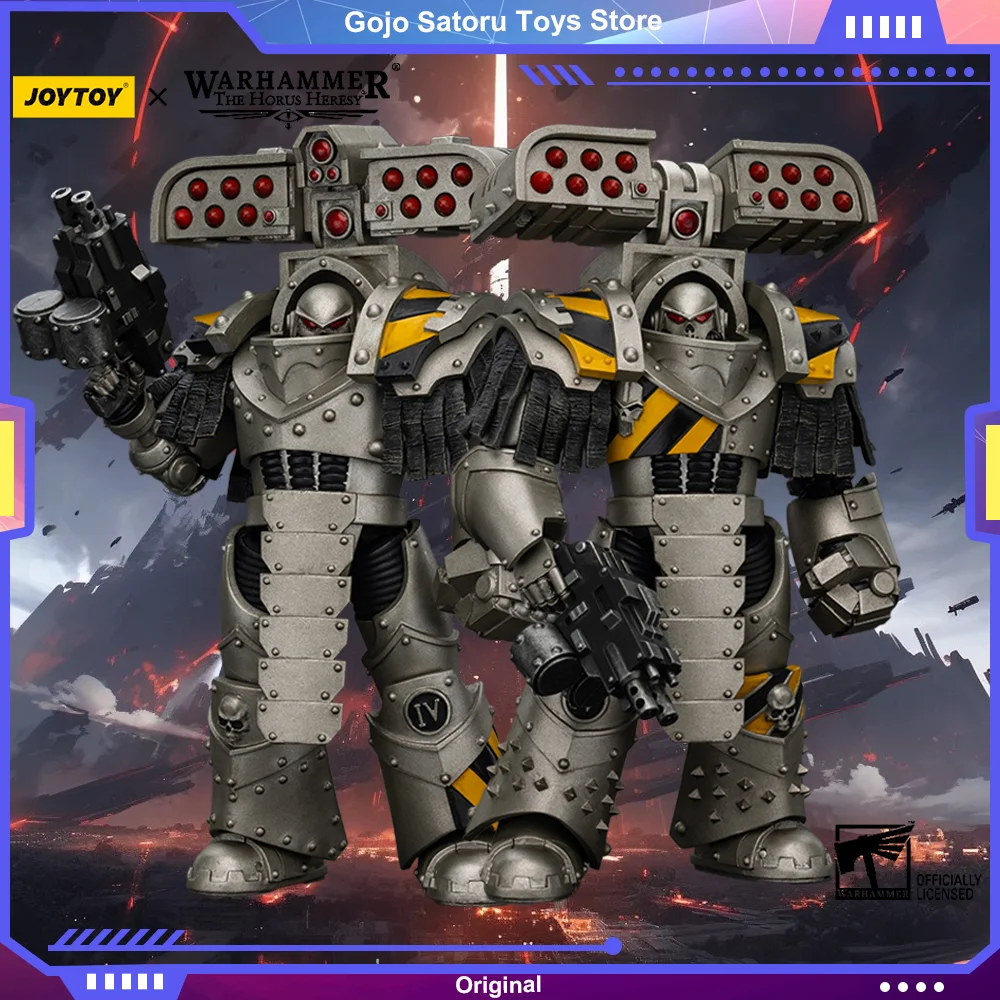 

[Pre-Sale]JOYTOY Warhammer The Horus Heresy Action Figure Lron Warriors Tyrant Siege Master Terminator Joint Movable Model Gifts