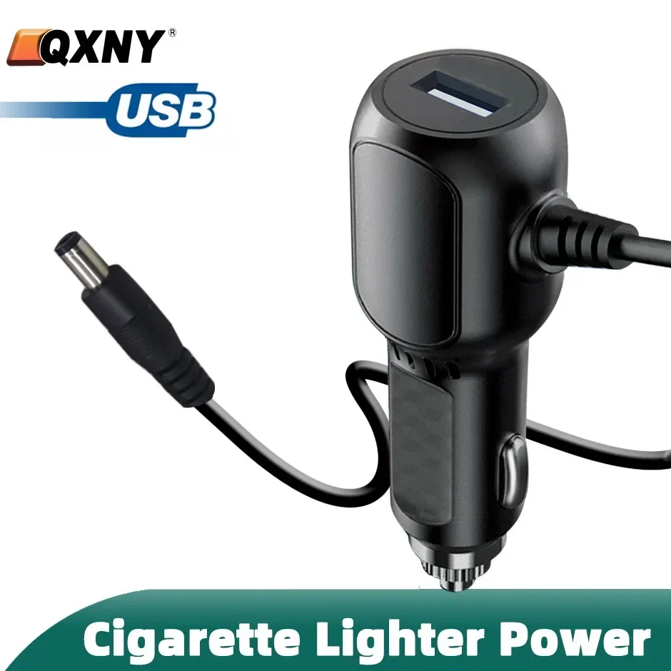 

QXNY 12-24V for DVR Camera USB Cigarette Lighter DVR Charging Cable Dash Cam Car Charger Cable Power DC 5.5MM Cord Supply