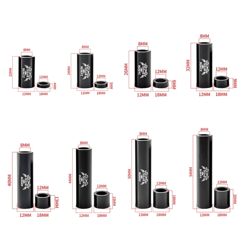 جلبة صدمات مقزي ، محول ممتص صدمات MTB ، 22 ، 24 ، 26 دراجة ، 32 ، 40 ، 44 ، 50 ، 54 #3