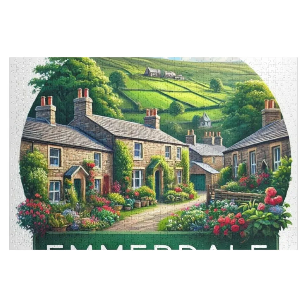 

Пазл Emmerdale Countryside, персонализированный детский предмет, деревянные композиции для детей, головоломка