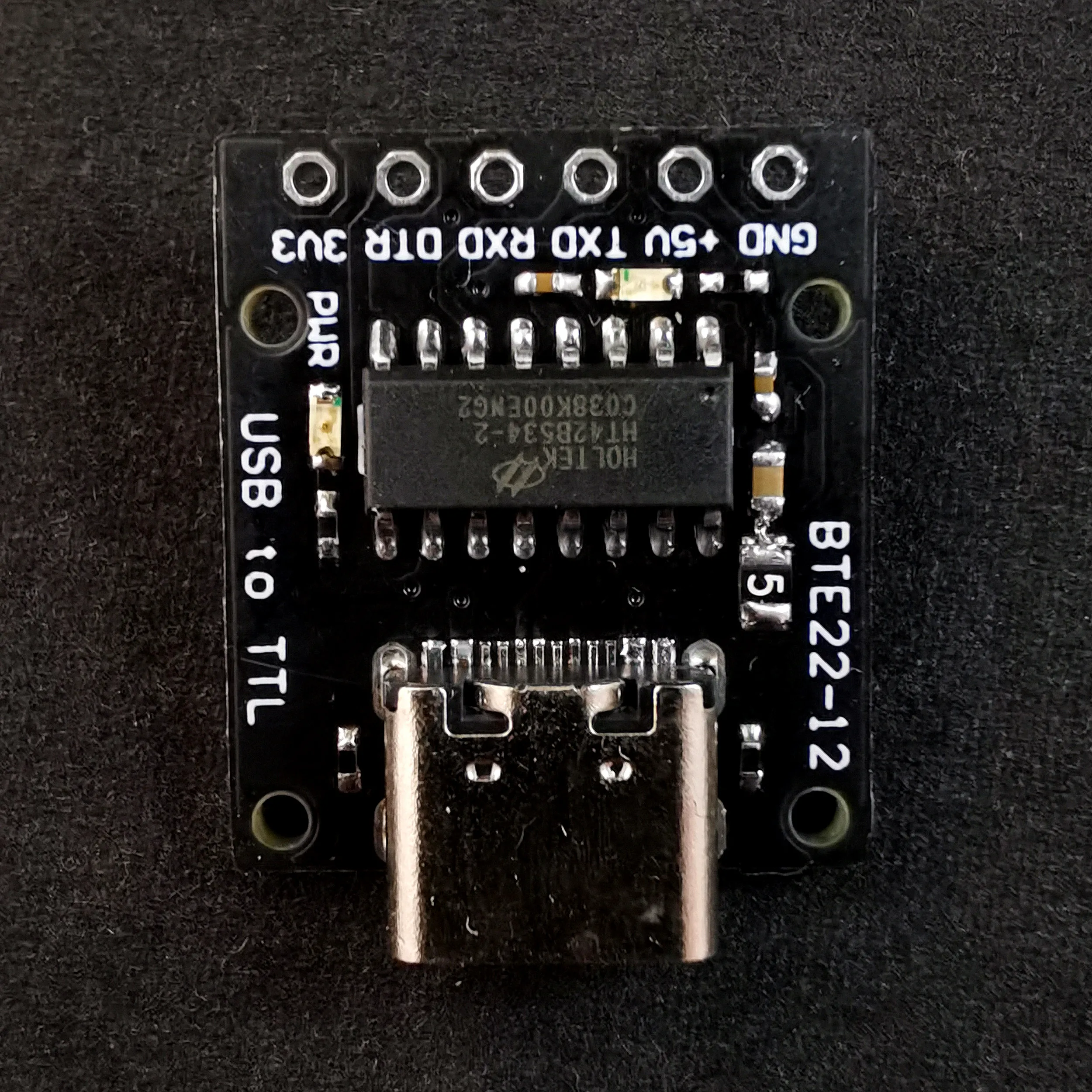 HT42B534 USB 2.0 To TTL Module Replaces CH340C CP2104 CP2102 PL-2303HX  FT232RL CH340E Supprt Android/Linux/Mac/Windows OTG