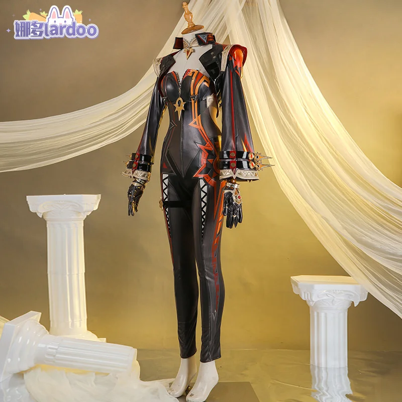 Genshin Impact Mavuika Cosplay Costume Uniform Pyro Archon Game Suit Sexy Lovely Halloween Party Role Play Outfit Women