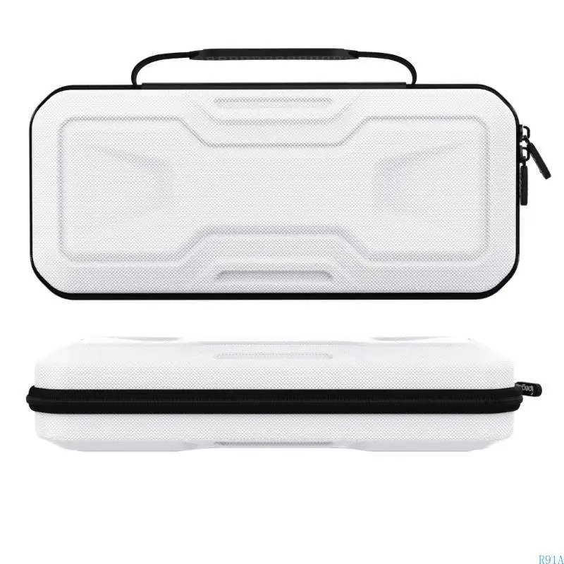 R91A สไตล์ Mecha ที่มีสไตล์ EVA พกพากระเป๋าจัดระเบียบสำหรับเกมคอนโซลที่เก็บของคอนโซล