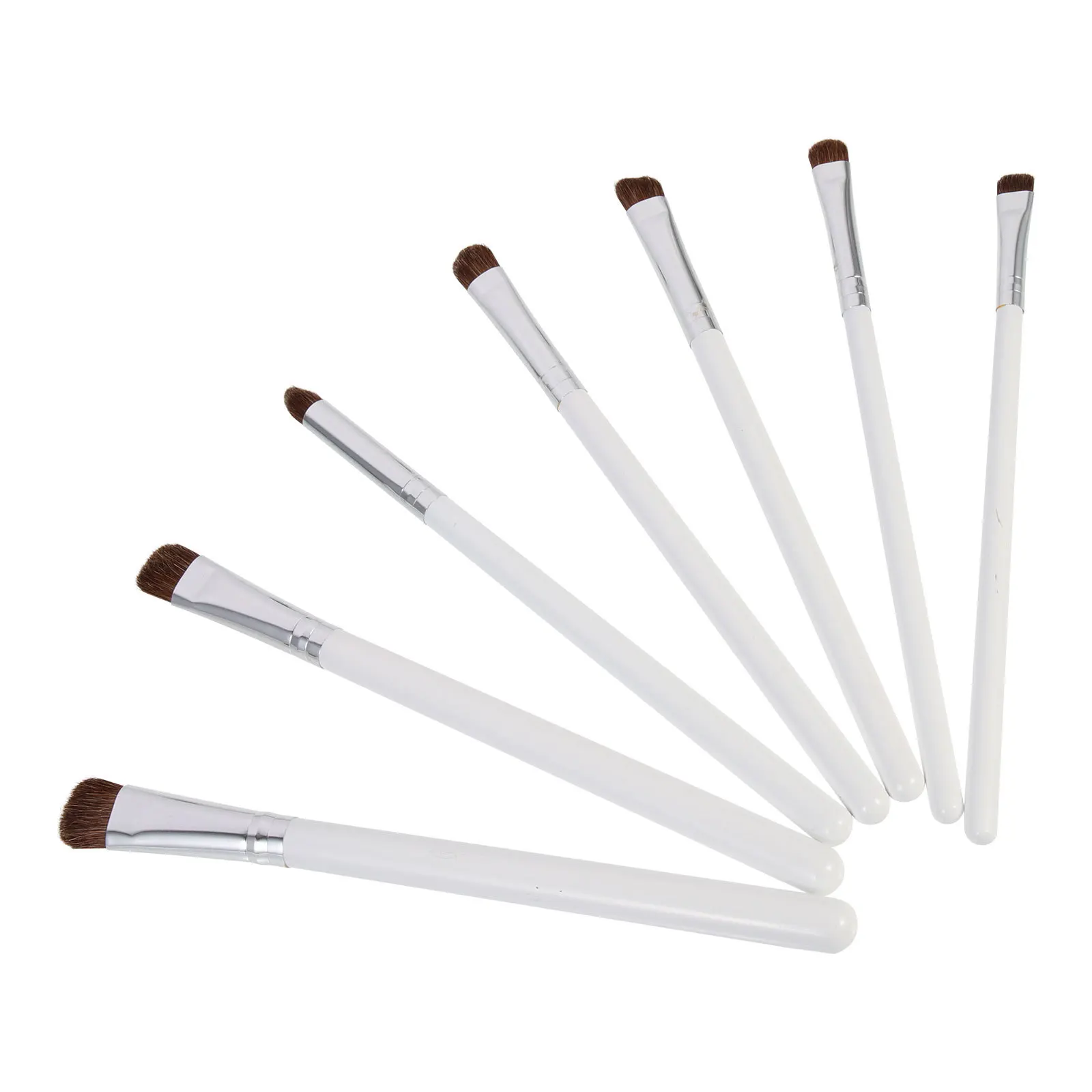 7 قطع من فرش المكياج النسائية، مجموعة ظلال العيون، آمنة وموثوقة، صغيرة وخفيفة الوزن، أدوات تجميل احترافية، فرشاة ظلال العيون #2