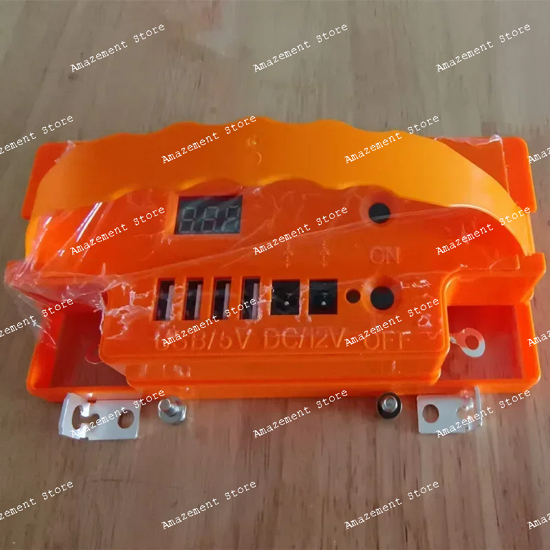 

Многофункциональный преобразователь напряжения 12В/5В с зарядкой, освещением, портом USB/DC 20А и светодиодной подсветкой для мобильных устройств