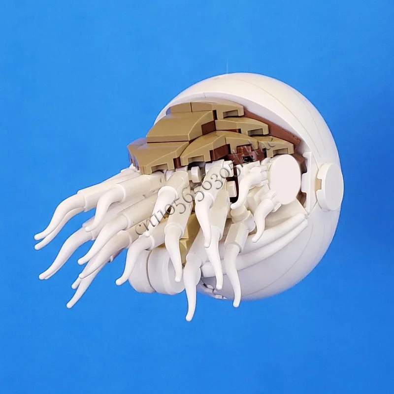 173 STKS Hot Selling MOC Sci-Fi Tentakel Schepsel Model Modulaire Bouwstenen Kinderen Montage Display Speelgoed Festival Verrassingscadeau