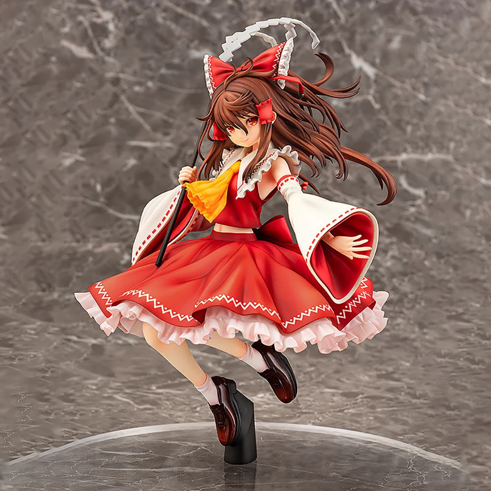 

100% Original in Stock Good Smile Company Aquamarine Touhou Project Hakurei Reimu Anime Figure Action Figure Model Decoration