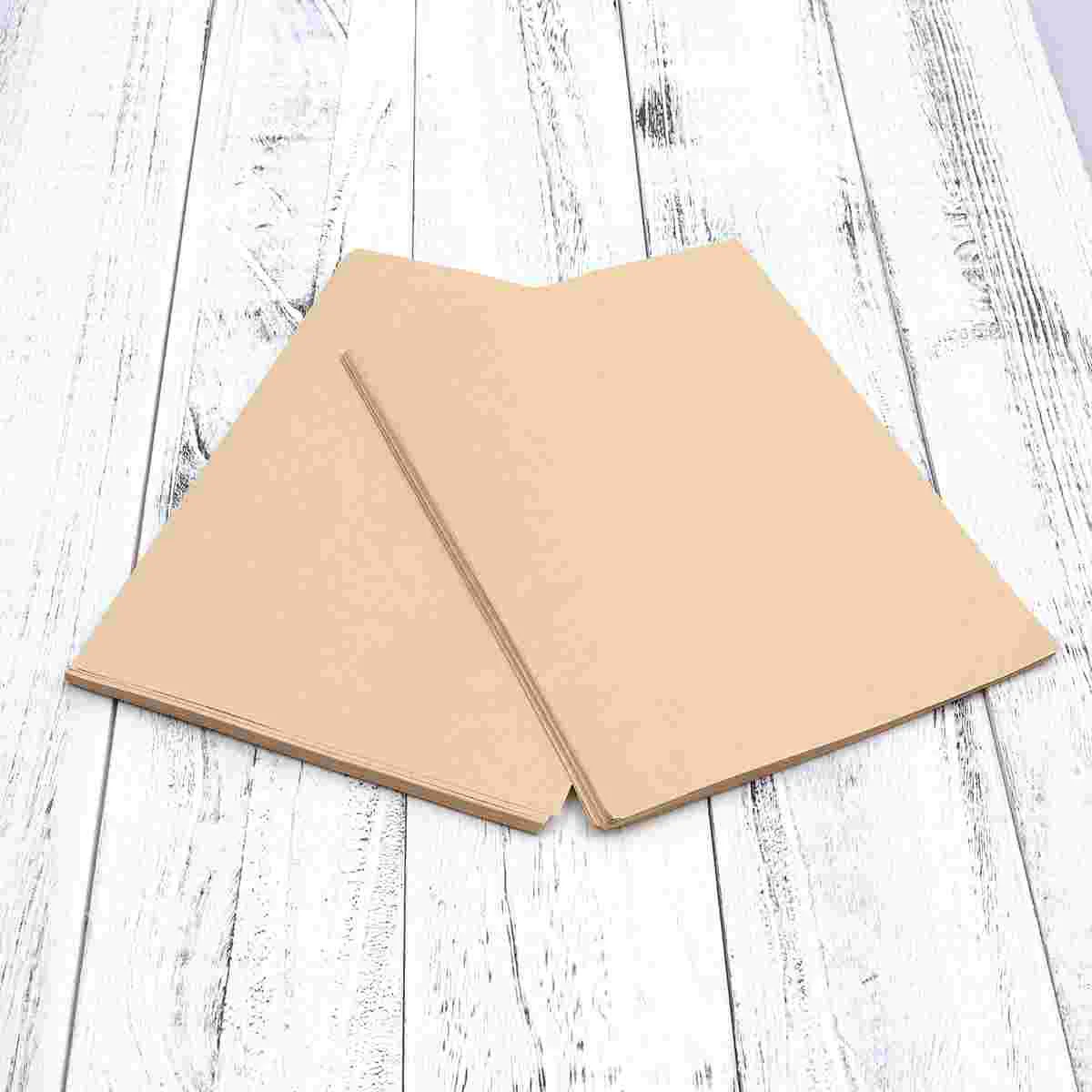 100 Sheets Vintage Kraft Paper Letter Writing Stationery 21x29cm Premium Quality Calligraphy Creative Notes Office Craft A5