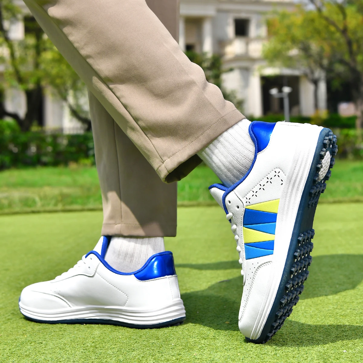 Professional Golf Shoes, Outdoor Men's and Women's Casual Fitness Golf Walking Shoes, Fashionable Training Shoes Size 36-46