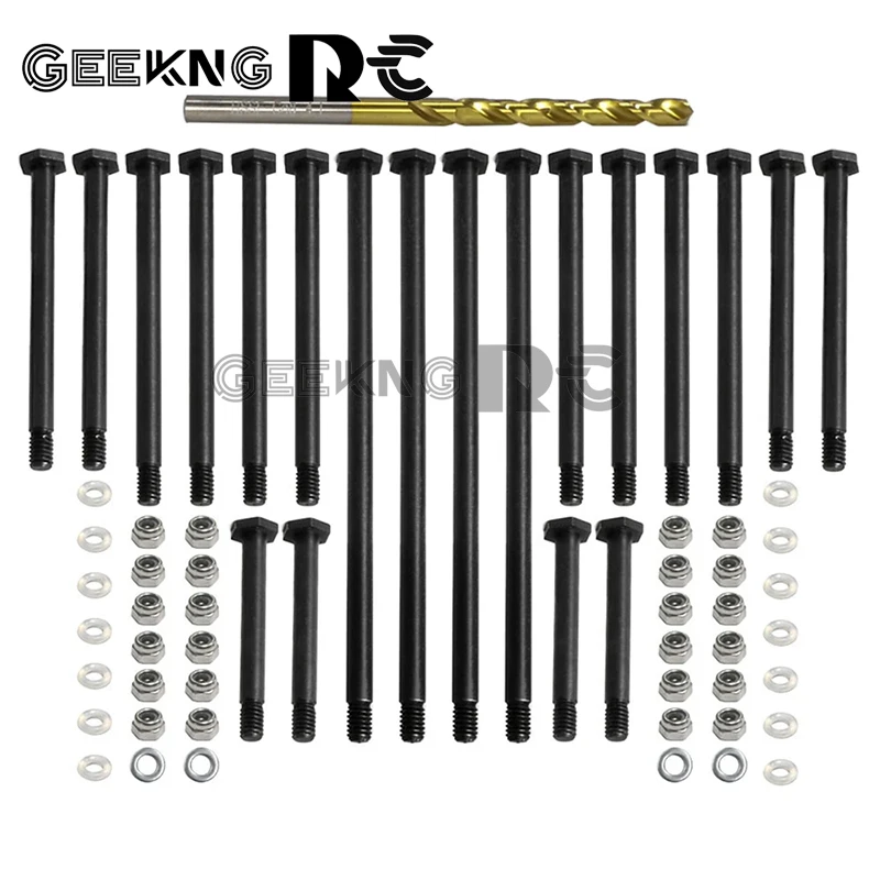 

Steel Stiffened Front and Rear Suspension Arm PIN for 1/5 X-MAXX 6S 8S 1/6 XRT Upgrade Parts