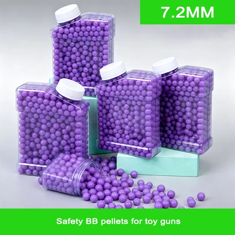 

G Safety BB pellets Premium Safe Round Beads, Outdoor Shooting Game Accessories for Kids d