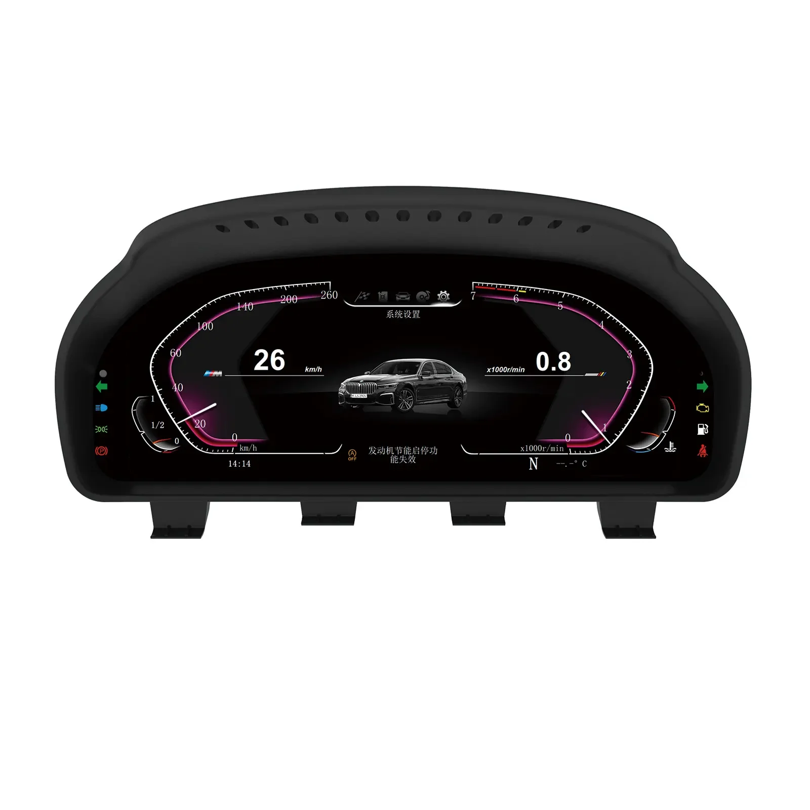 Ugode 12.3''  LCD Cluster Dashboard Instrument For BMW 5series F10 GT F07 6series F06 7series F01 X3 X4 F25 F26 X5 X6 F15 F16