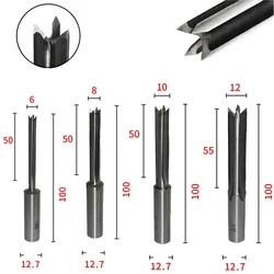 HSS Drill Bit Four-Blade Mortise Drill For Making Installation Furniture Wooden Products Installation Machine Woodworking Tools