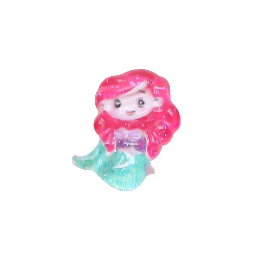 50 pçs série disney neve branca princesa encantos de unhas dos desenhos animados resina flatback cabochão decoração da arte do prego diy resina suprimentos para unhas