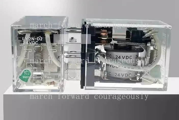 Original and genuine for Omron small intermediate relay LY2N-D2 CR   LY4N-D2 DC24V