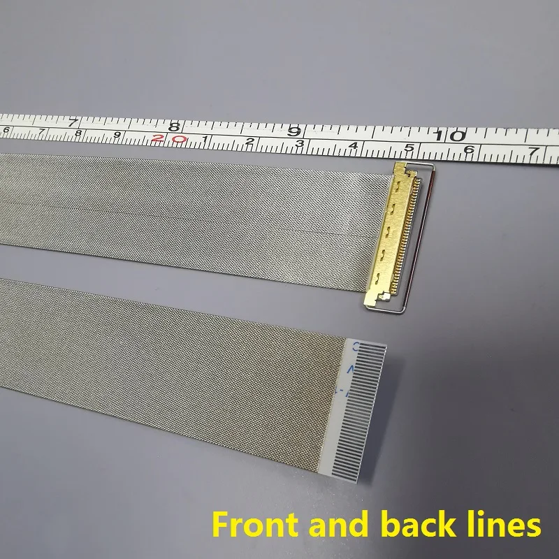 The screen cable is 40-pin and 0.5mm pitch front and back cable, which is suitable for EDP and LVDS40P universal belt buckles