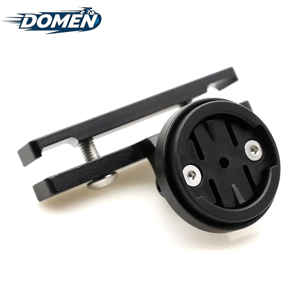 Image of DOMEN Fahrradsattel-Lampenhalterung für Garmin Varia Radar Stoßfeste Aluminium-Fahrrad-Rücklicht-Sattelstützenhalterung Fahrradzubehör