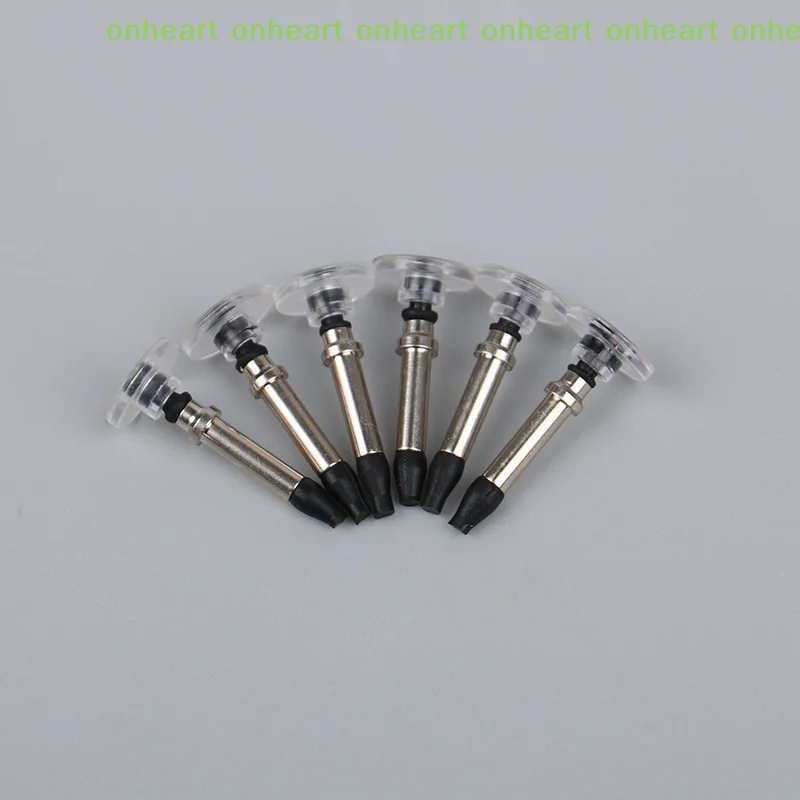 [C]For Touch Screen Tablet Phone 10PCS Universal Replacement Disc Tip Stylus Pen Tips Round Transparent Disc Tip