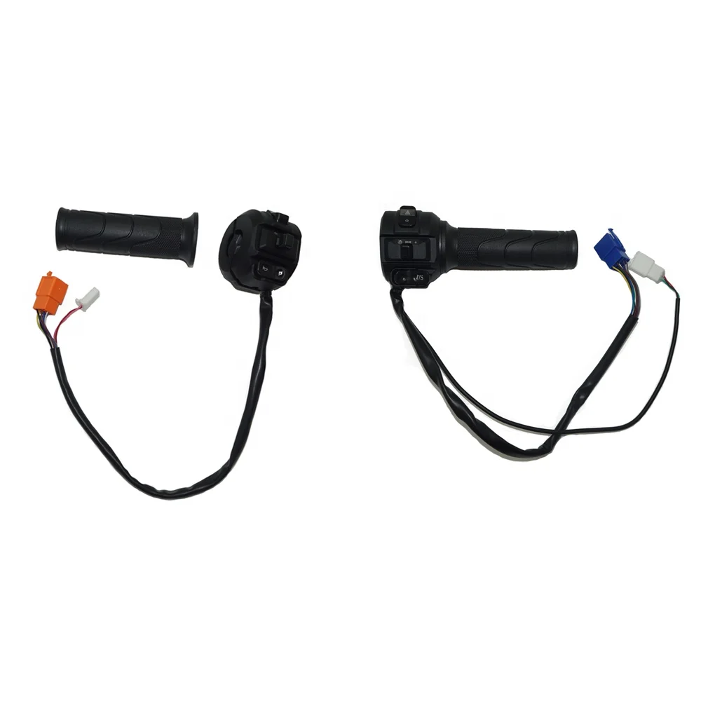

YN4D Handle Switch Control Multi-Functional Electric Double Hall Sensor Twist Throttle for Motorcycles