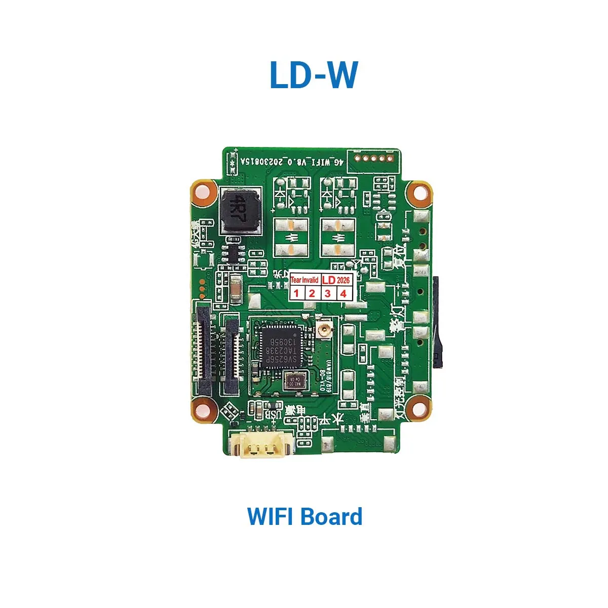 WIFI6 IPC F46DW 5MP AI Intelligent Dual-light Module Mstar SSC377D+GC4653 AI Intelligent Security Surveillance PCB Board
