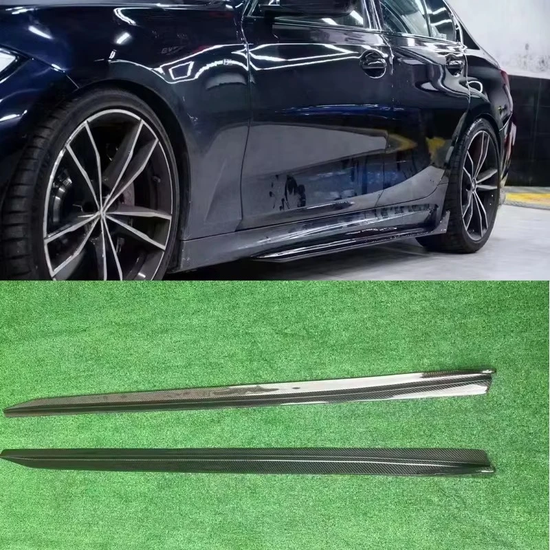 

TAKD Style High Quality High Polished Carbon Fiber Side Skirt for 3 Series G20 320i 325i 330i 2019-2022