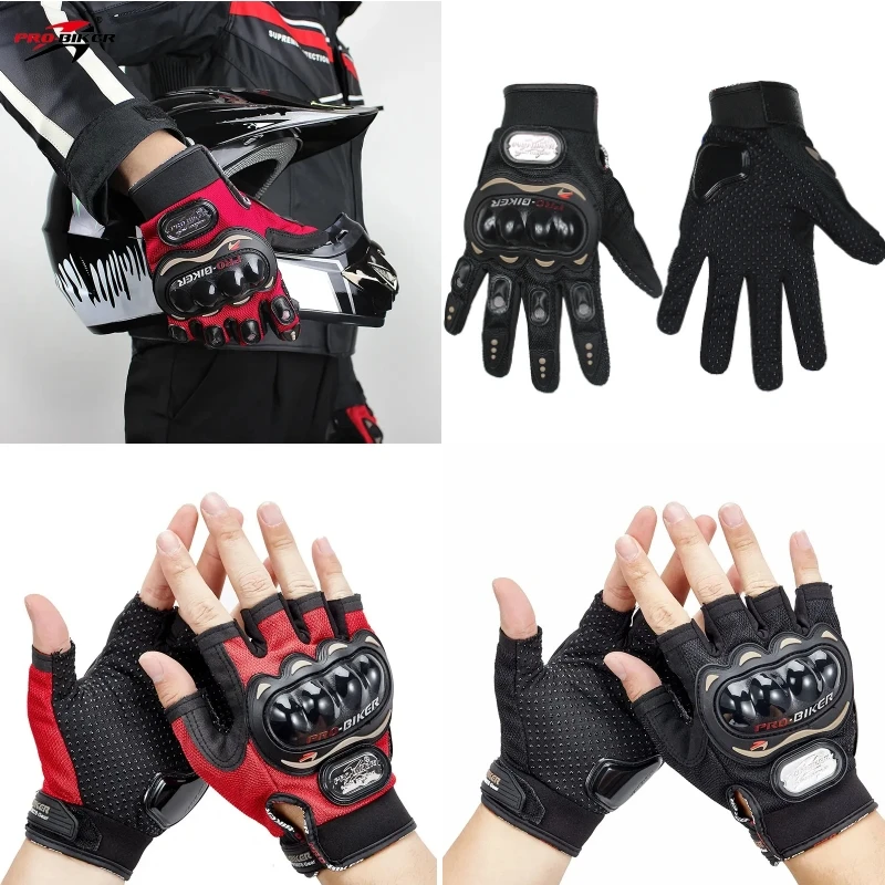 

PRO-BIKER Motorcycle Riding Gloves Breathable Wear-Resistant Palm Anti-slip Particle Riding Motorcycle Motocross Gloves