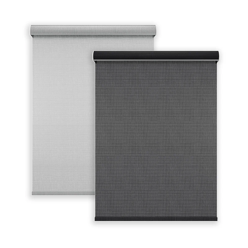 Luxury Curtains Wireless Smart Motorized Blackout Roman Blinds for Window Shade