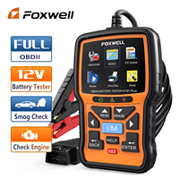 FOXWELL NT301 PLUS OBD2 Scanner 12V Battery Tester Cranking Test Engine Check Fault Code Reader OBD2 Car Analyzer 100-2000CCA