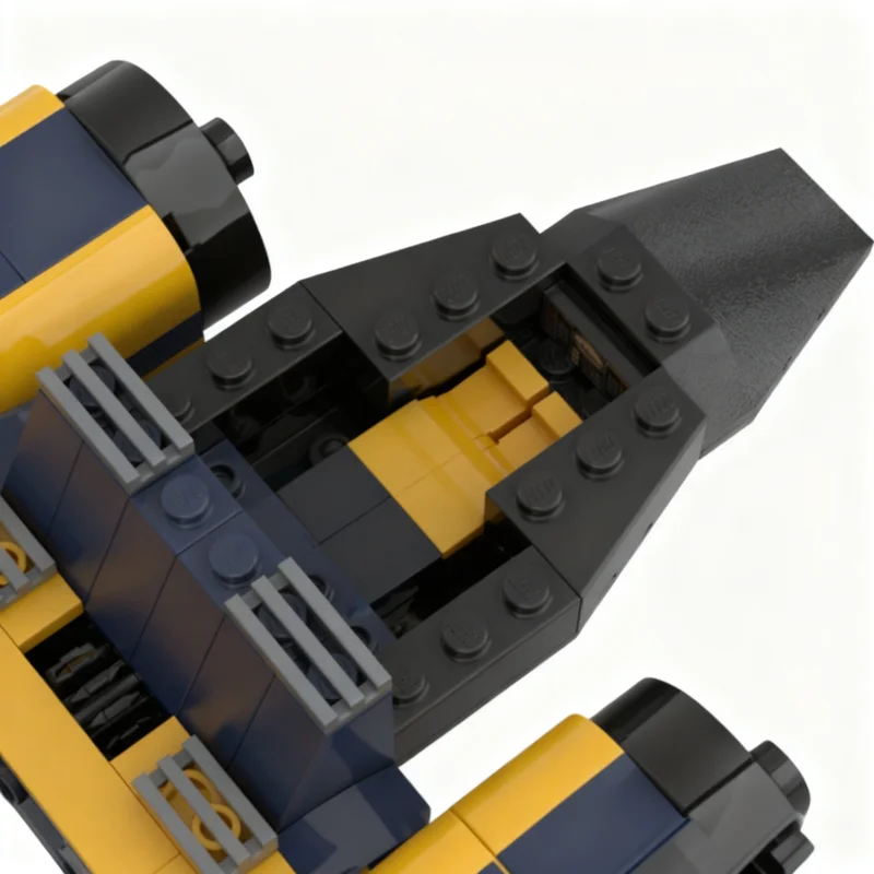 309PCS MOC Space Exploration B 6 Punisher Class Assault Bomber Model Creative Building Blocks Building Blocks Collectible Gift