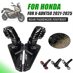 For Honda X-ADV750 XADV 750 X-ADV 750 XADV750 2023 2024 2025 Motorcycle Accessories Rear Foot Pegs Footrests Passenger Pedals
