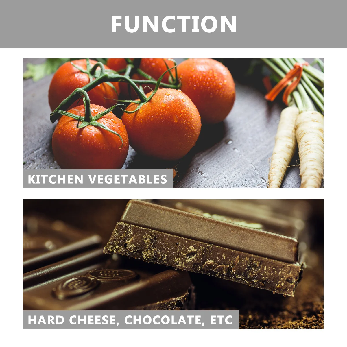 

2pcs Stainless Steel Grater Vegetable Slicer Coarse Grating Tool For Vegetables Fruits Cheese Chocolate Easy To Use