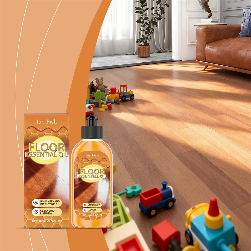 100ml Floors Restorer Polish,Shines Protection For All Floor Types Scratches Repair Hardwood Floor Reviver For Household