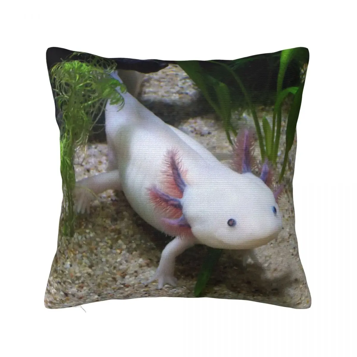 Axolotl Smiling Pillow Cases Sofa Cushion Cover Decoration For Bedroom Pillow Case Pillow Cover