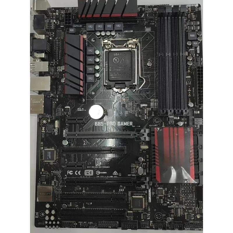 

Used for ASUS B85-PRO GAMER LGA1150 Desktop Motherboard Full Functional Tested Working