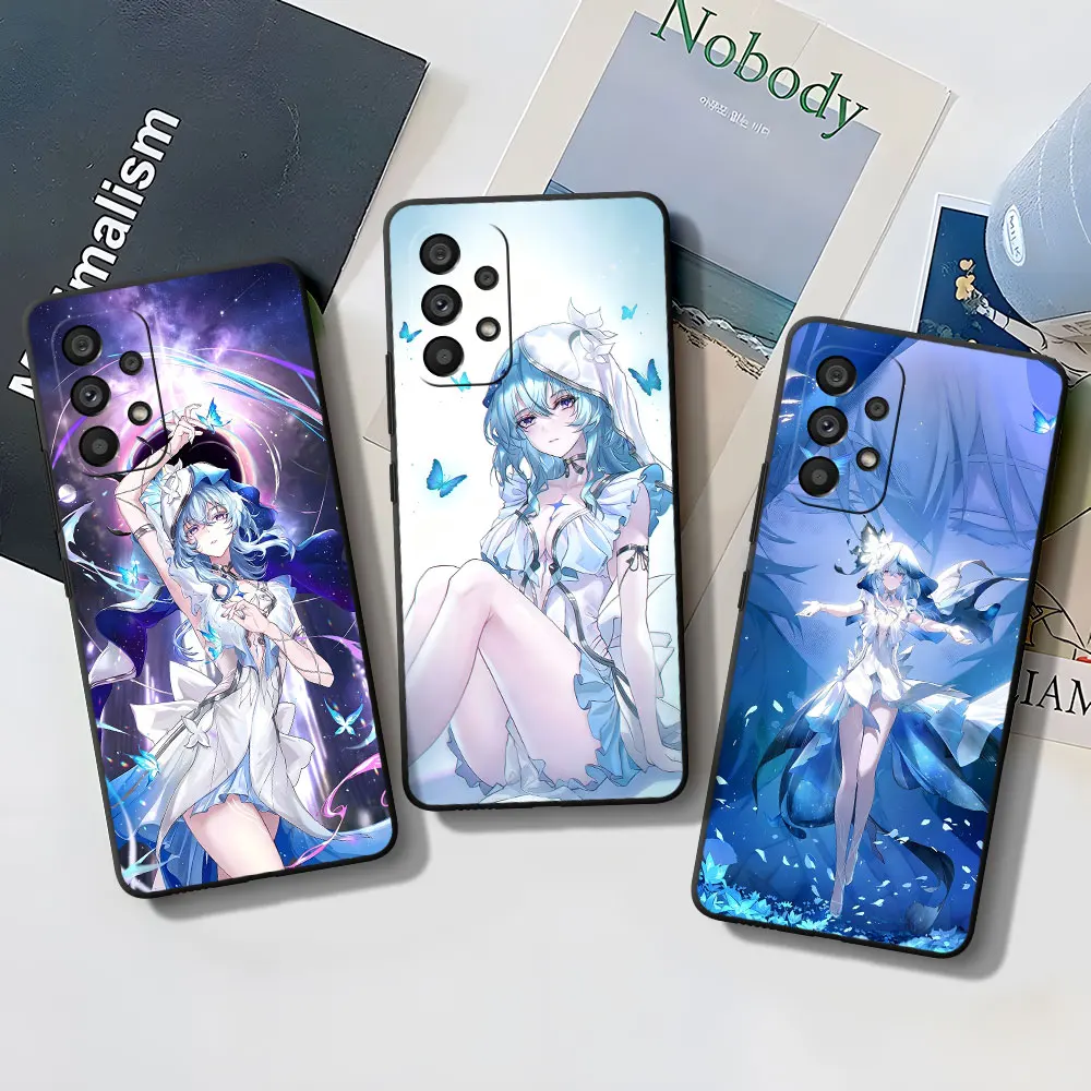 Phone Case for Samsung Galaxy A15 A55 A16 A54 A34 A12 A14 A33 A21s A17 A53 A35 A51 A57 TPU Cover The Shorekeeper Wuthering Waves