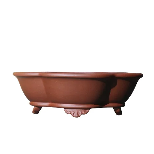 

Purple sand flower pot Begonia pot Papaya pot Japanese traditional utensil Jingyang