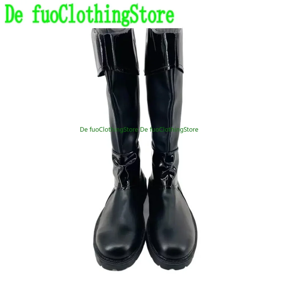 

efuoThancred Final Fantasy XIV FF14 Обувь для косплея Сапоги Игра Аниме Вечеринка Хэллоуин Рождество