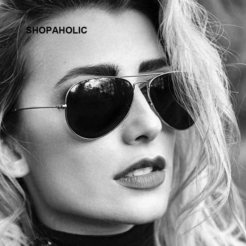Fashion Luxury Aviation Sunglasses Woman Brand Designer Sun Glasses For Woman Lady Sunglass Female Ray Oculos De Sol