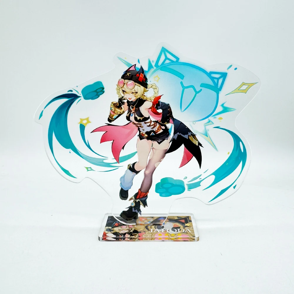 Odette Nicole Columbina Arlecchino Anime Genshin Impact Acryl-Modell Furina Mavuika Sammlerstück Desktop-Dekoration Schlüsselanhänger Geschenk