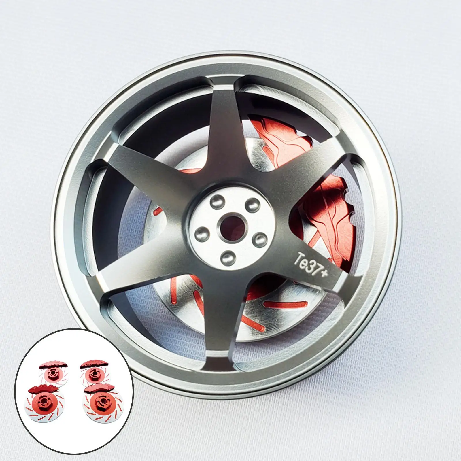 ホイールリムブレーキディスクユニバーサル-1-10-スケールドリフトカー-diy-アクセサリー