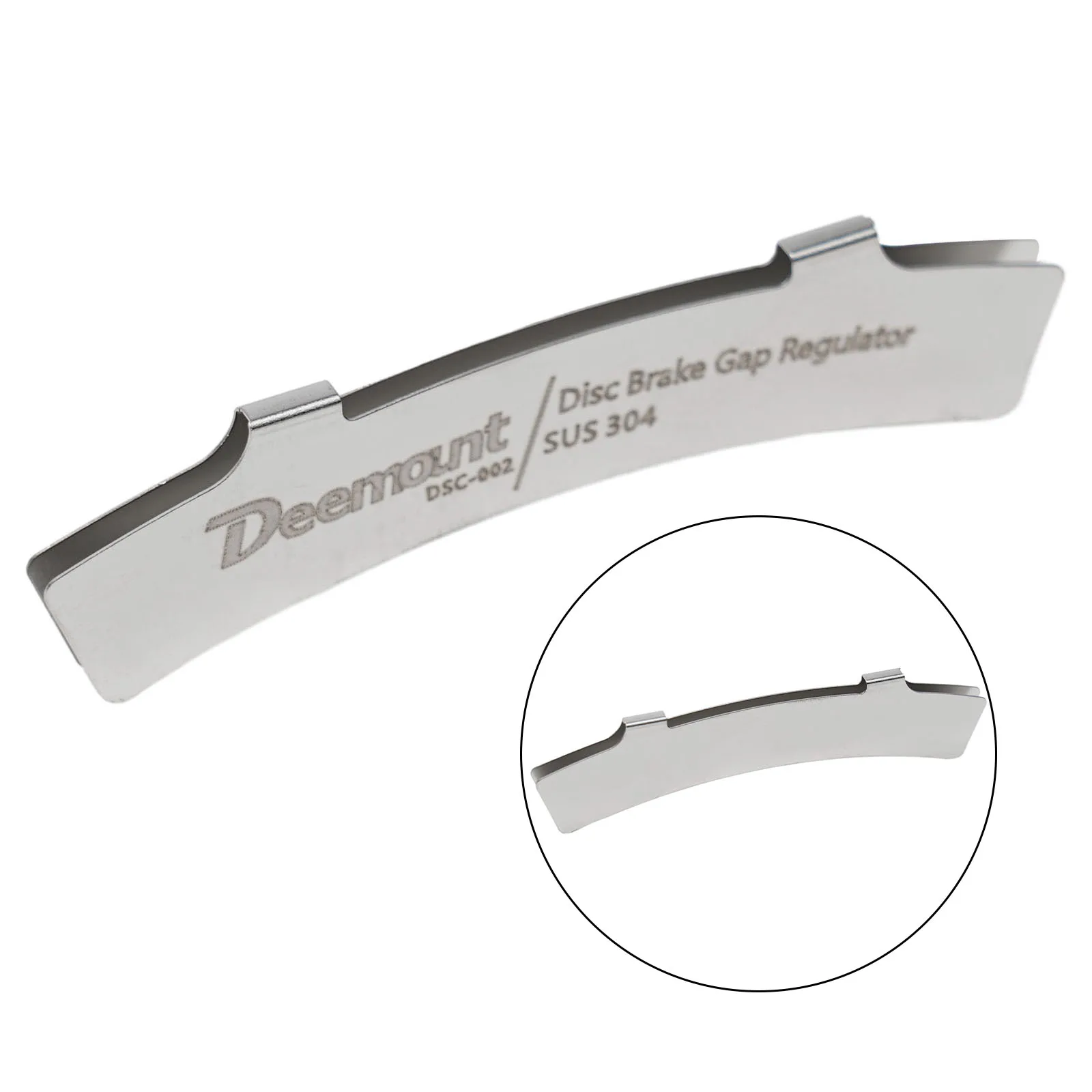 

Clearance Adjuster Disc Brake Plate Brake Rotor Silver 85*14*2.4mm/33*19*2.4mm Bicycle Brake Pad DSC-02/DSC-031