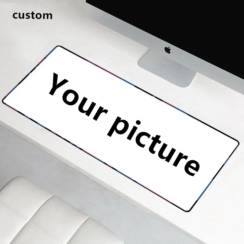 Large Custom Mouse Pad 900x400 DIY Desk Mat Anime Gaming Mousepad XXL XL Lock Edge Game Mouse Pads Speed Picture Print
