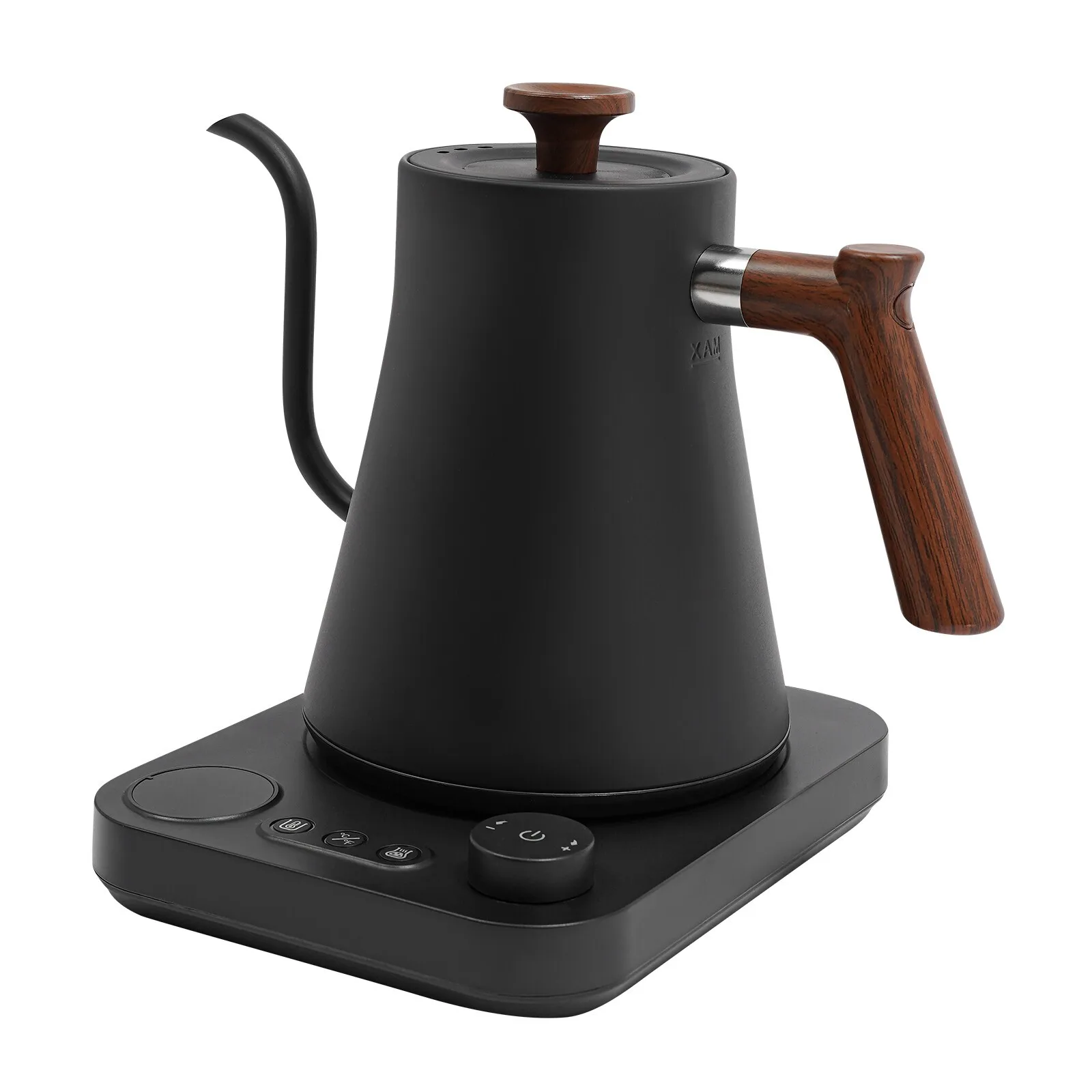 غلاية كهربائية من الفولاذ المقاوم للصدأ 304 بقوة 1200 وات، تحكم في درجة الحرارة وتحافظ على الدفء للمكتب والمنزل