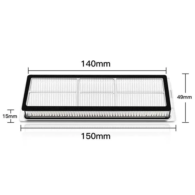 Kit de piezas de filtro HEPA para Robot aspirador Xiaomi Mijia 1C STYTJ01ZHM, cepillo principal lateral, depósito de agua